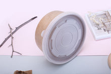 Load image into Gallery viewer, Kraft Paper Bowl Flat lids for 1100/1300ml
