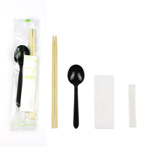 US3	Chopsticks Utensil Set (Chopsticks,Spoon,Napkin)